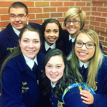 2016-17 SD State FFA Officer Team