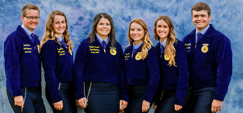 SD State FFA Officers